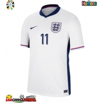 Camisa de Futebol Inglaterra Phil Foden #11 Equipamento Principal Europeu 2024 Manga Curta